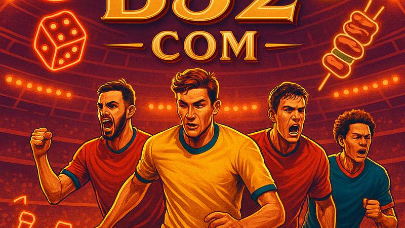 Arena de apostas neon do B52.com com o logo brilhando ao centro